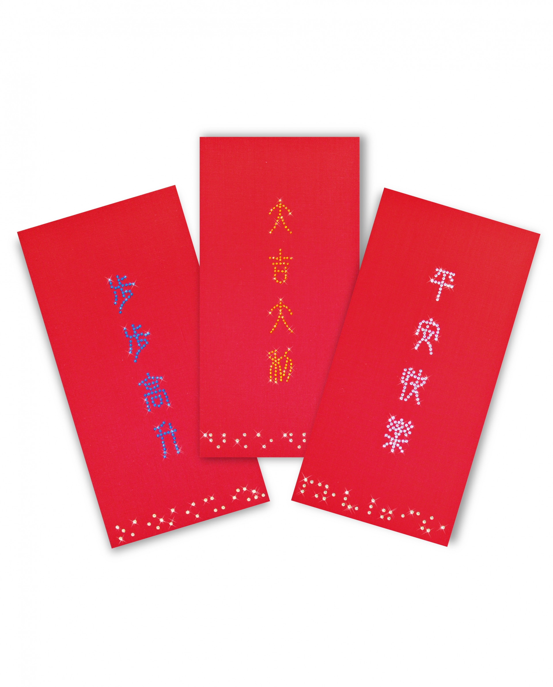 Chinese New Year Rhinestone Red Evenlope- Great Progress