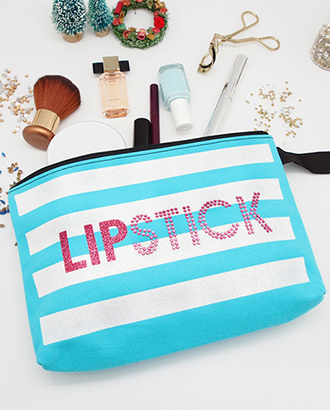 Look me makeup bag<br>【Lipstick】 blue
