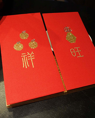 Rhinestones Red Envelope-Auspicious