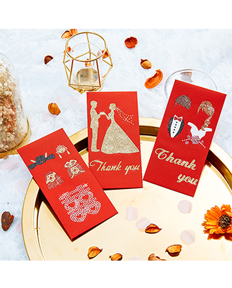 Rhinestones Red Envelope-Marry