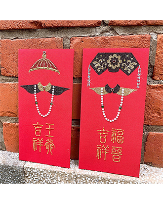 Rhinestones Red Envelope-Empire series