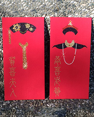 Rhinestones Red Envelope-Empire series