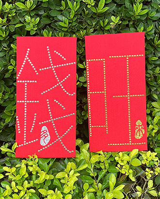 Rhinestones Red Envelope-Spring Festival serise