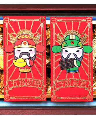 Rhinestones Red Envelope-Gods series