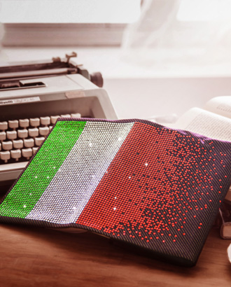 National Flag Series fabric book cover<br> 【 Italy flag】