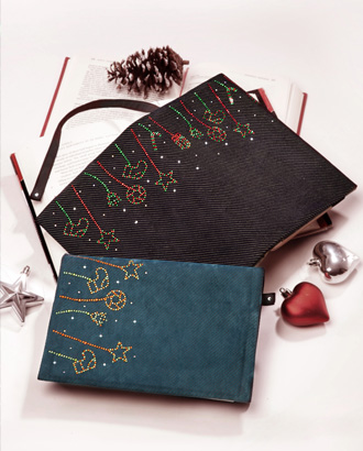 Christmas series fabric book cover<br>【Colorful Christmas】