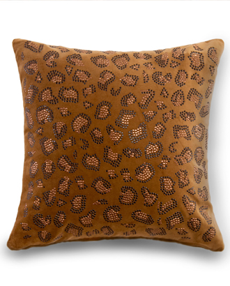 Animal series cushion<br>【 Graceful leopard】