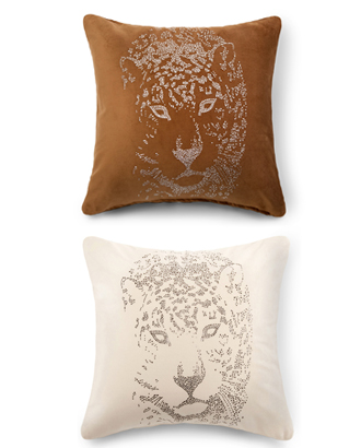 Animal series cushion <br>【 Leopard】